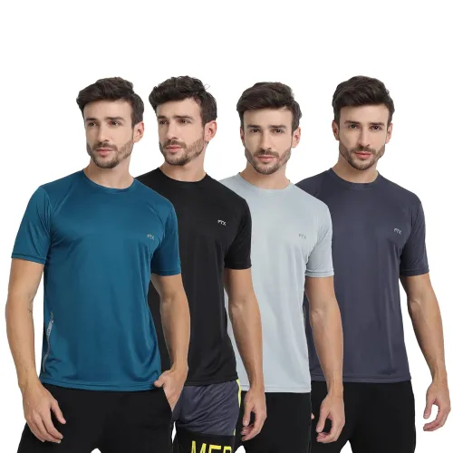Image of FTX Men Polyester Regular Fit T-Shirt