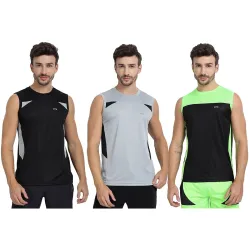 FTX Mens Solid Regular Fit T-Shirt