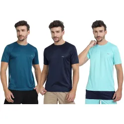 FTX Mens Solid Regular Fit T-Shirt