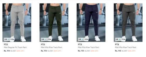 Image of FTX Men's Track Pant From ₹114