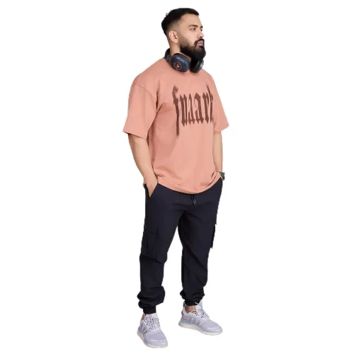 Image of FUAARK Blurred Oversized Sports and Gym T-Shirt for Men