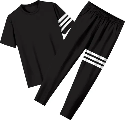 Image of FUBACK  Striped Men Track Suit
