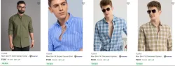 FUBAR Mens Shirt Upto 90% Discount