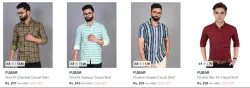 Fubar Mens casual Shirts Starting at ₹207