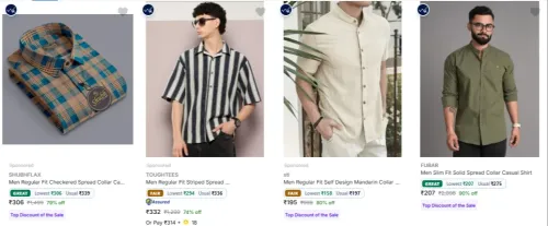 Image of FUBAR Men's Casual Shirts upto 90% Discount