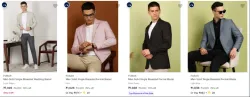FUBAR Mens Readymade Blazers at minimum 79% Discount