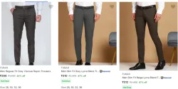 Fubar Mens Trousers Minimum 80% Discount