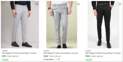 Fubar Mens Trousers upto 85% discount 