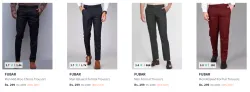 Fubar Mens Trousers upto 88% Discount