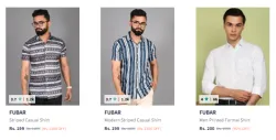 Fubar Shirts Starting @ ₹199