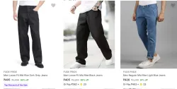 Fude Pride Mens Jeans upto 86% Discount