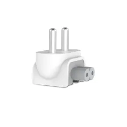 Fugen Indian Style Plug Adapter Duck Head for Power Adapters of mac-Book, Powerbook, Pro, Air, iPod, iPhone, iPad, iBook