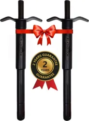 fullstar Kitchen Gas Lighter with Black Matt Finish Steel Steel Gas Lighter Steel Gas Lighter  (Black, Pack of 2)