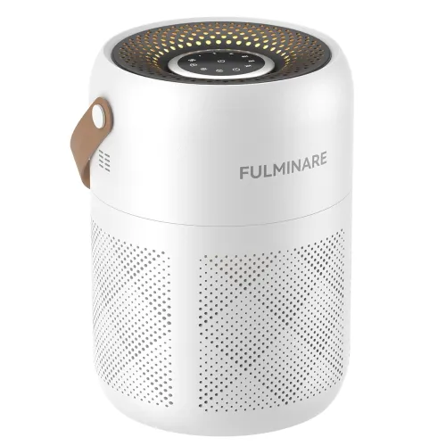 Image of FULMINARE H13 HEPA Air Purifier with Sleep Mode & Timer (White)