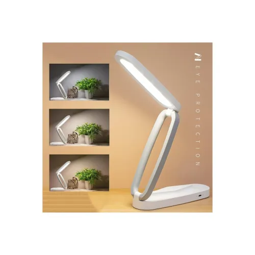 Image of Fulminare Plastic LED Desk Lamp Dimmable Reading Table Lamp with USB Charging Port 3 Colour Mode,Touch Control Eye Carin