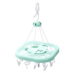 FunBlast Smart Baby Cloth Hanger Drying With 24 Clips