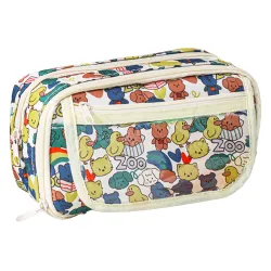 FunBlast Kawaii Multicolor Large Pencil Pouch
