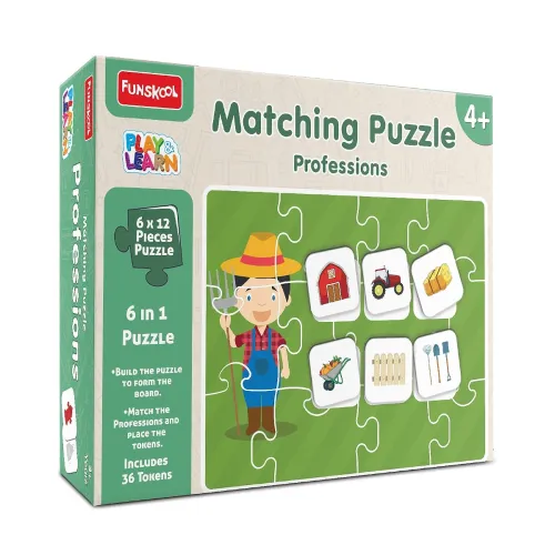 Image of Funskool 6-in-1 Jigsaw Puzzle Set