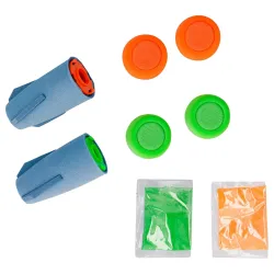  Funskool Color Clash Chalk Bomb Rocket Pack