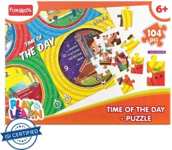 FUNSKOOL Everyday Time Puzzle (104 Pieces)