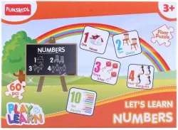 FUNSKOOL Numbers Puzzles for Kids (60 Pieces)