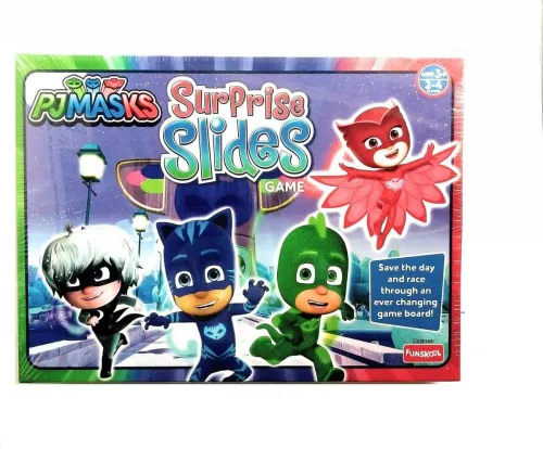 Image of FUNSKOOL Pj Masks Surprise Slides Game Board Game Accessories