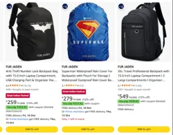 FUR JADEN Backpack at minimum 70% Discount