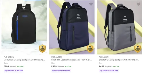 Image of Fur Jaden Laptop Bags at minimum 70% Discount