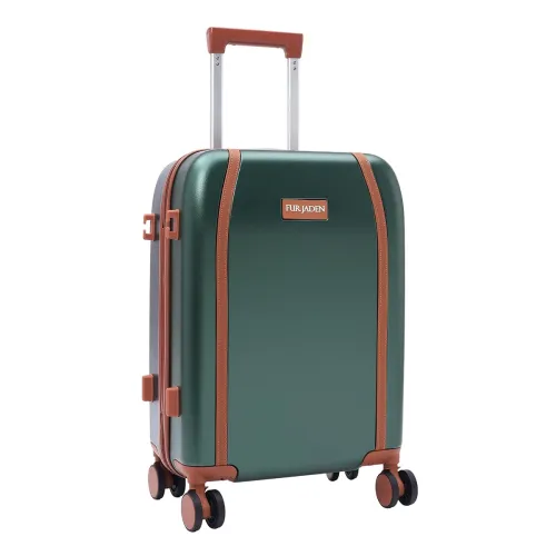 Image of FUR JADEN The Wayfarer 65cm Polycarbonate Travel Luggage Suitcase with 8