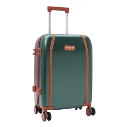 FUR JADEN The Wayfarer 65cm Polycarbonate Travel Luggage Suitcase with 8