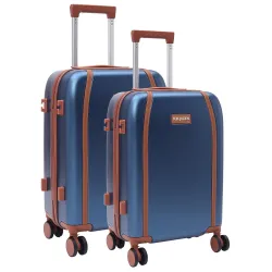 FUR JADEN The Wayfarer Polycarbonate Travel Luggage Suitcase with 8 StealthTech