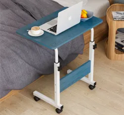 Furn Master Wood Portable Laptop Table (Finish Color - Blue, DIY(Do-It-Yourself))