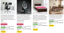 Furniture Loot + Coupon Discount up to ₹9000 + Bank Discount 