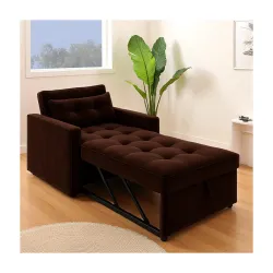 FURNY Tressa 1 Seater Pull-Out Sofa Cum Bed 