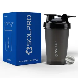 Fury 450ml Shaker Bottle | Leak-Proof | BPA Free | Non-Slip Grip
