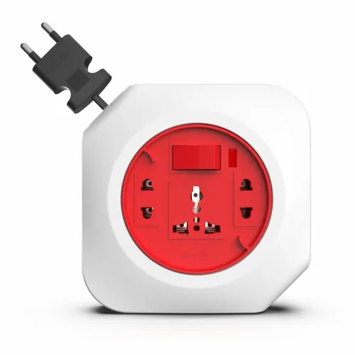 Image of Fybros Crystal Square 2 Pin Extension Cord