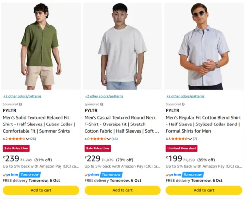 Image of FYLTR at minimum 70% Discount