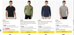 FYLTR Men Polo Shirt Upto 87% Discount