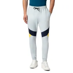 FYLTR Mens Colourblock Joggers with Elasticated Waist and Contrast Drawstrings | Trackpants for Men | Winter Joggers fo