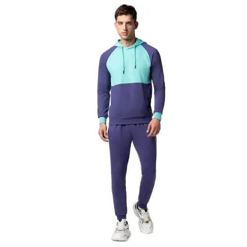 Image of FYLTR Men's Colourblock Hoodie & Jogger Set 