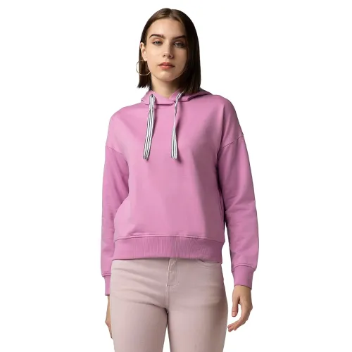 Image of FYLTR Women's Casual Hoodie with Stripe Tape