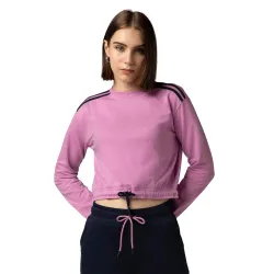 FYLTR Womens Striped Crop Top