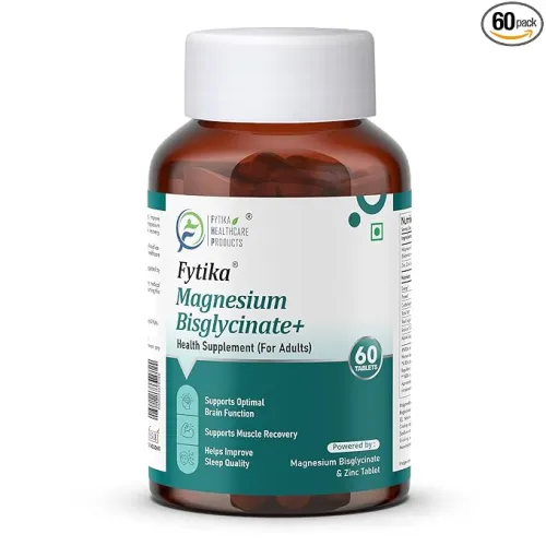 Image of FYTIKA Magnesium Bisglycinate Zinc Supplement Tablets