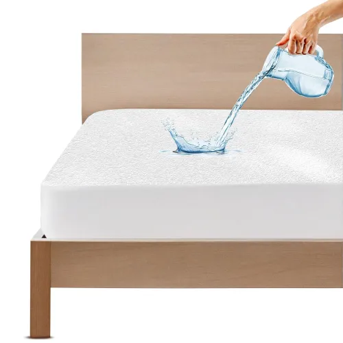 Image of GADDA CO Cotton Feel Terry Waterproof Mattress Protector