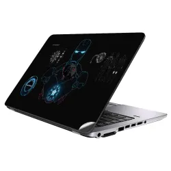 GADGETS WRAP Printed Vinyl Laptop