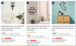 GADGETS WRAP Wall Decorations at minimum 97% Discount