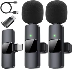 GADGETSWEAR K9 Wireless Lavalier Microphone