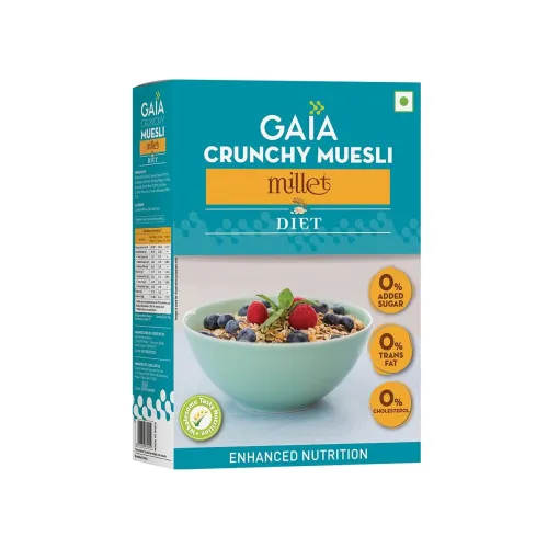 Image of Gaia Crunchy Millet Muesli, 400 Gm