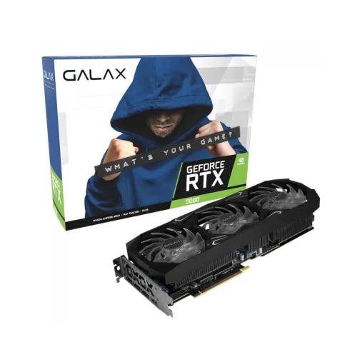 Image of Galax RTX 3080 SG (1-Click OC) LHR, Black, (38NWM3MD99RG)