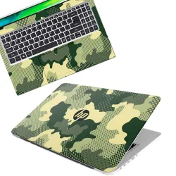 Galaxsia Camouflage Full Body Vinyl Laptop Skin/Sticker/Cover Upto 15.6 Inches